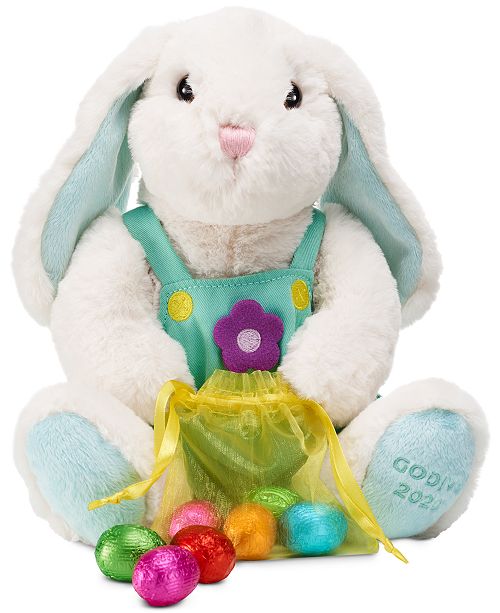Godiva Chocolatier Plush Bunny Chocolate Foil Eggs Reviews
