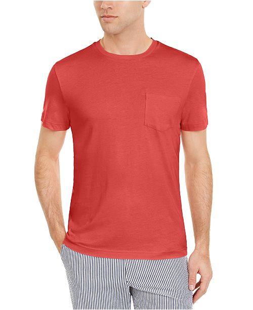 Club Room Men's Solid Pocket T-Shirt, Created for Macy's & Reviews - T ...