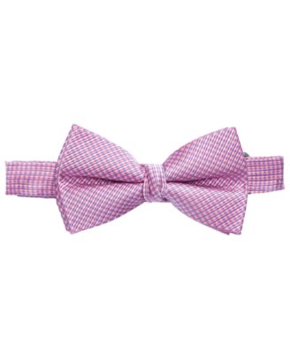 Lauren Ralph Lauren - Big Boys Pink Pre-Tied Natte Silk Bow Tie