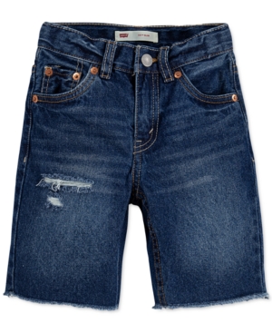 Levi's Little Boys UnBasic 511 Slim-Fit Distressed Denim Shorts
