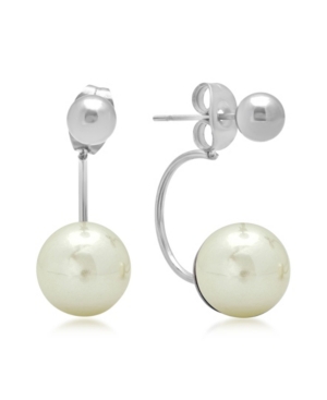 image of Steeltime Ladies Stainless Steel Ear Jacket