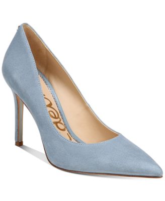 sam edelman blue heels