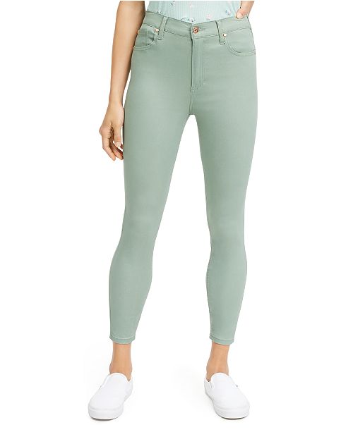celebrity pink high rise ankle skinny