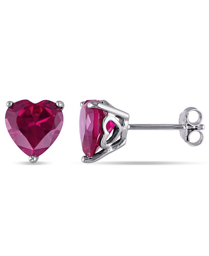 Macys sales ruby earrings