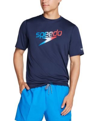 speedo swim shirt mens