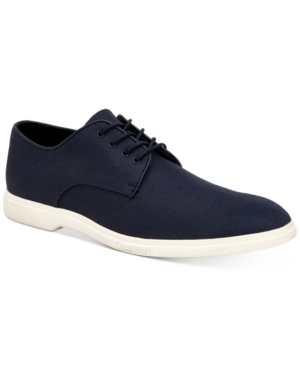 image of Calvin Klein Men-s Theon Ballistic Nylon Oxfords Men-s Shoes