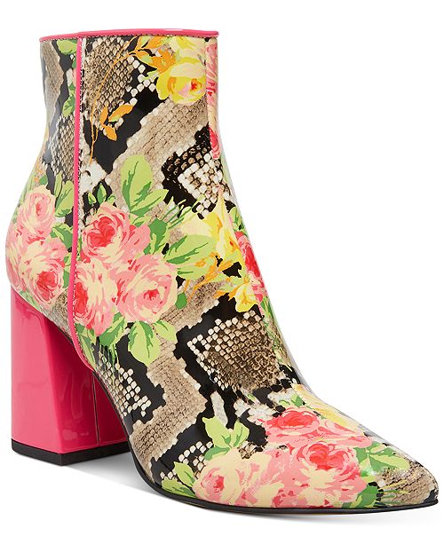blue by betsey johnson cady dress bootie