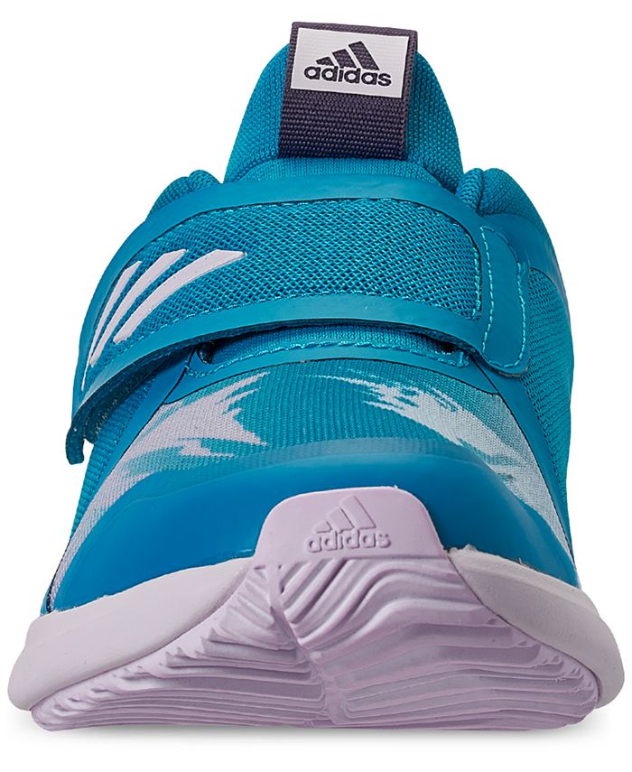 adidas Little Girls FortaRun x Disney Frozen StayPut Running Sneakers