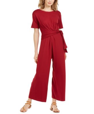 max mara red jumpsuit