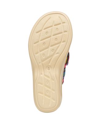 Women's Smile Washable Slide Wedge Sandals