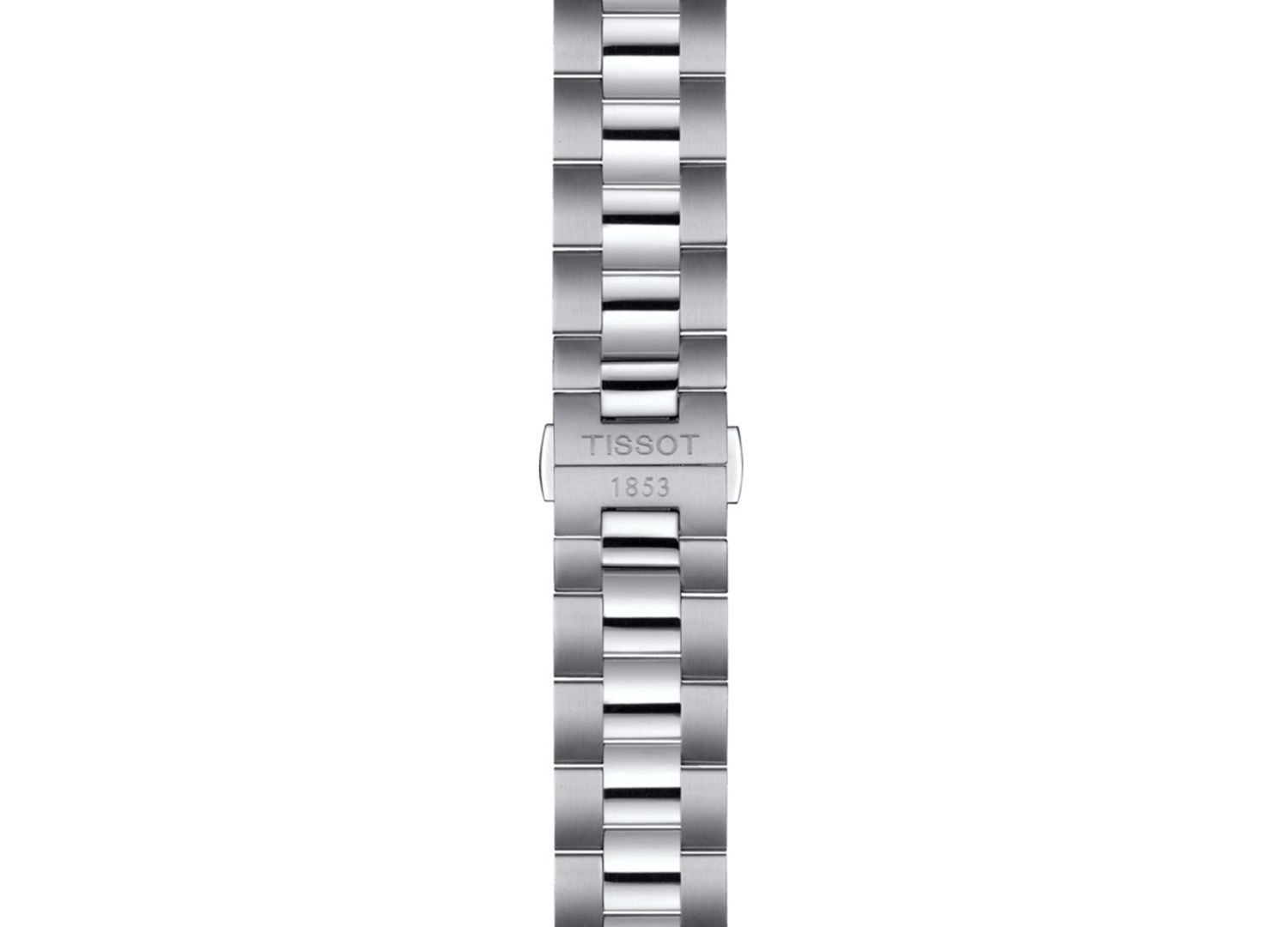 Men's Swiss Automatic T-Classic Gentleman Powermatic 80 Silicium Stainless Steel Bracelet Watch 40mm