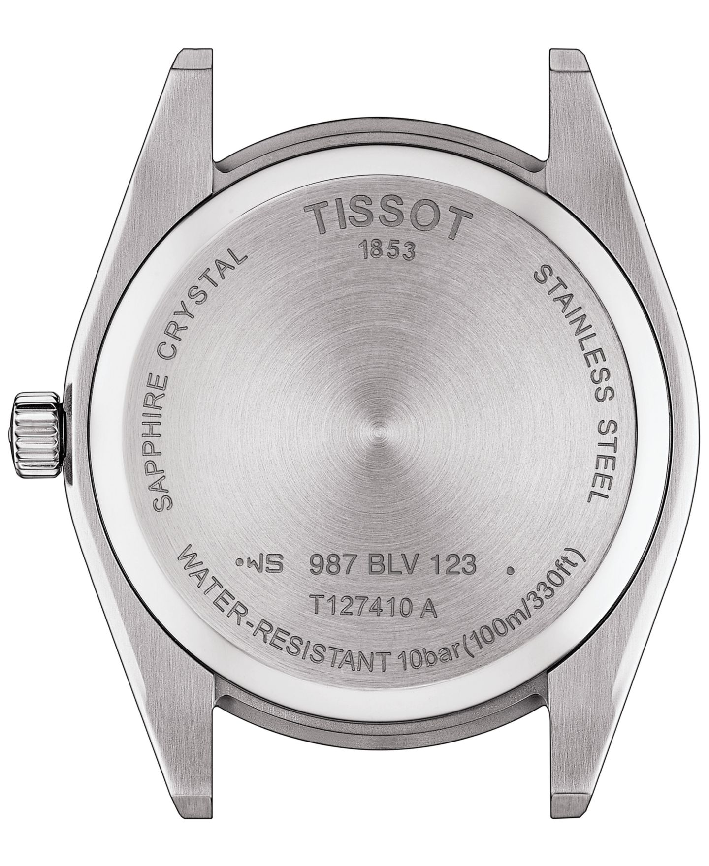 Мужские часы Tissot Swiss T-Classic Gentleman Stainless Steel Bracelet Watch Watch 40mm — фото 4