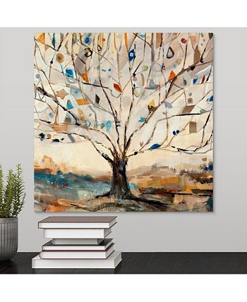 GreatBigCanvas - 16 in. x 16 in. "Merkaba Tree" by  Jodi Maas Canvas Wall Art