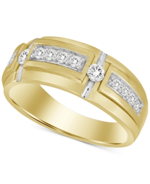 image of Men-s Diamond Band (1/2 ct. t.w.) in 10k Gold