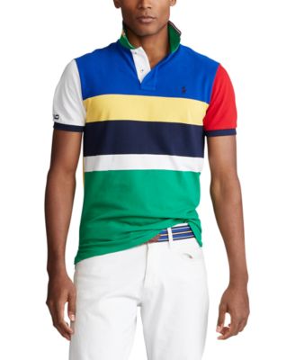 classic fit mesh polo