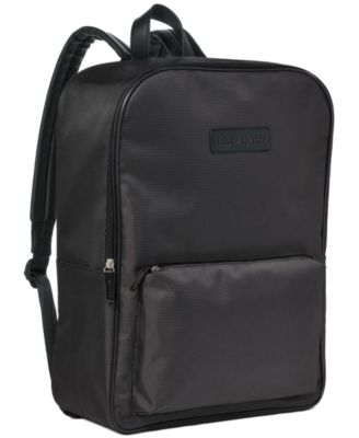 john varvatos leather backpack