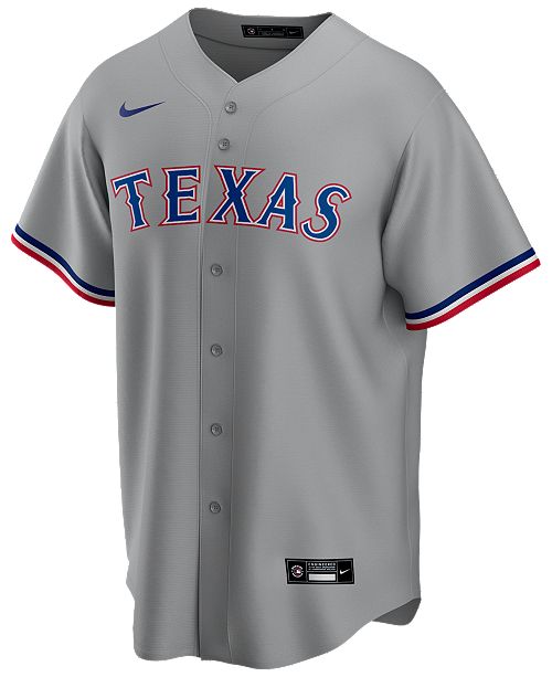 Nike Men S Texas Rangers Official Blank Replica Jersey Reviews Sports Fan Shop By Lids Men Macy S