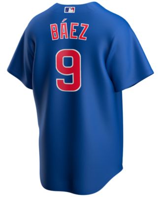 Nike Men s Javier Baez Chicago Cubs Official Player Replica Jersey Macy s