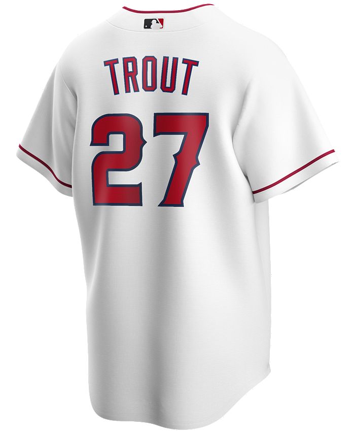 Nike Men's Mike Trout Los Angeles Angels Official Player Replica Jersey -  Macy's