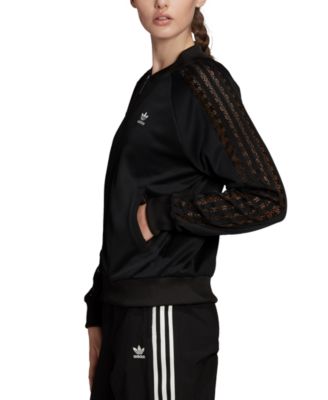 adidas lace track jacket