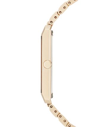 Citizen - Unisex Stiletto Rose Gold-Tone Stainless Steel Bracelet Watch 25x35mm