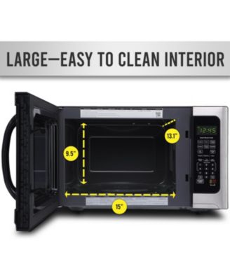 Professional FMO12AHTBKE&nbsp;1.2 Cu. Ft. 1100-Watt Microwave Oven with Sensor Cooking, Stainless Steel/Black Body Wrap