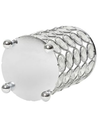 Elipse Crystal Decorative Flower Vase, Candle Holder, Wedding Centerpiece