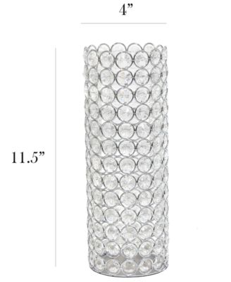 Elipse Crystal Decorative Vase