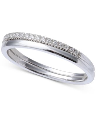 Giani Bernini - Cubic Zirconia Band in Sterling Silver