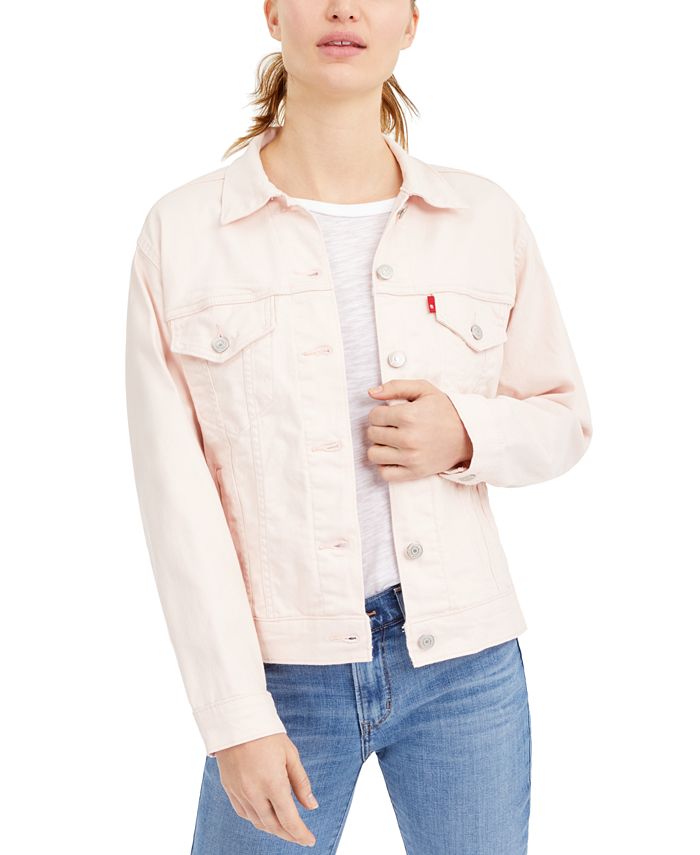 Lucky Brand Women's Tomboy Denim Trucker Jacket - Macy's