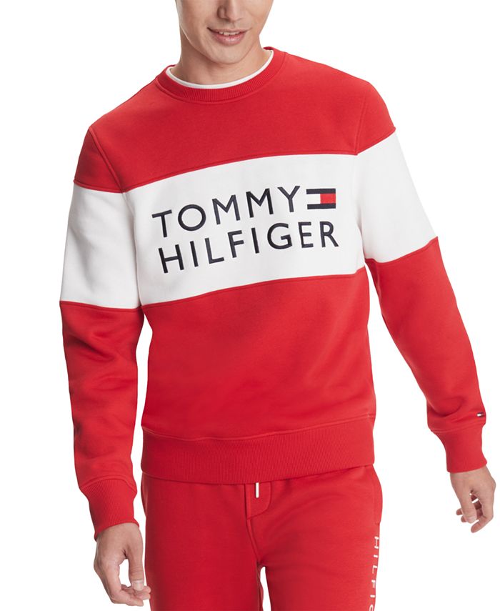 Dodge Guinness middag Tommy Hilfiger Men's Stellar Logo Graphic Classic Fit Sweatshirt, Created  for Macy's & Reviews - Hoodies & Sweatshirts - Men - Macy's