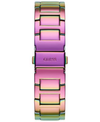 Women's Rainbow Stainless Steel Bracelet Watch 40mm