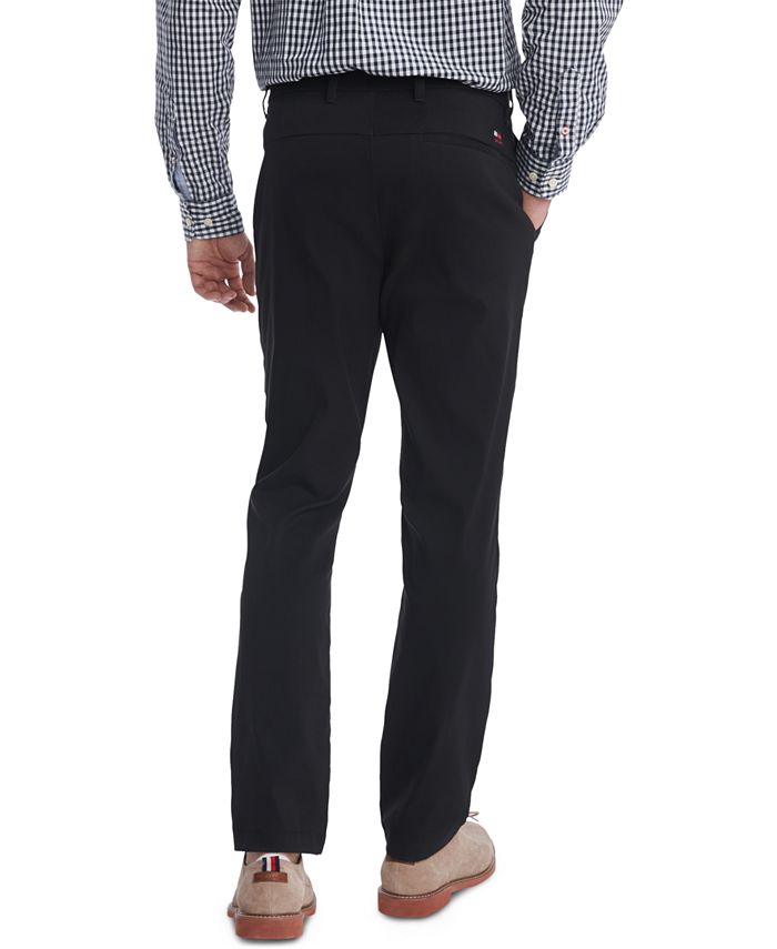 Tommy Hilfiger Men's Chino Tech Pants, Created for Macy's & Reviews ...