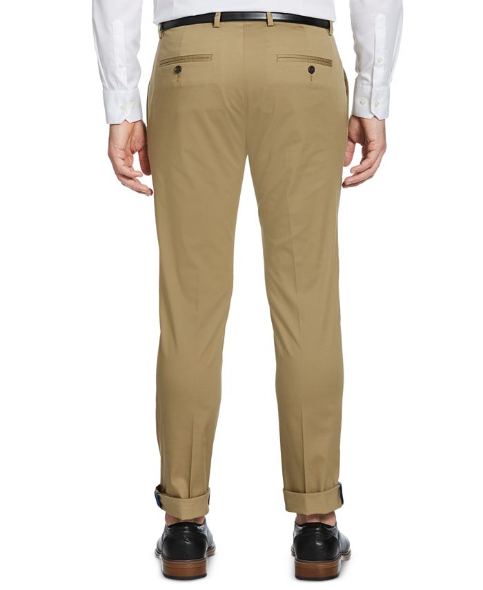 Perry Ellis Portfolio Men's Slim-Fit Stretch Cotton Dress Pants ...