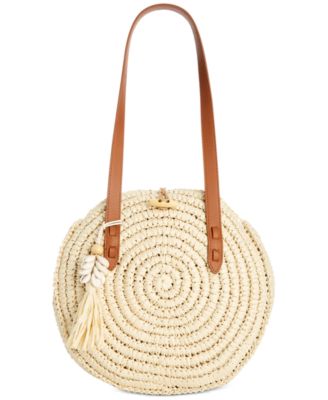 Macys womens straw discount handbags