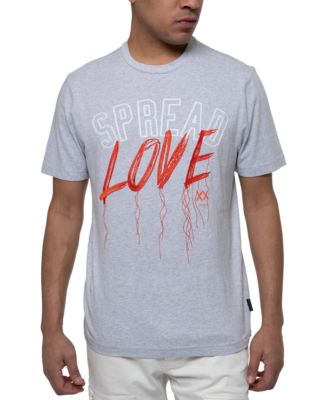 Sean John - Men's Spread Love Embroidered Graphic T-Shirt