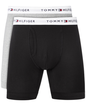 Tommy Hilfiger Men's Big & Tall 2-Pk Cotton Classics Boxer Briefs