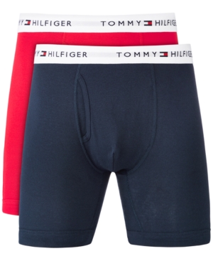 Tommy Hilfiger Men's Big & Tall 2-Pk Cotton Classics Boxer Briefs