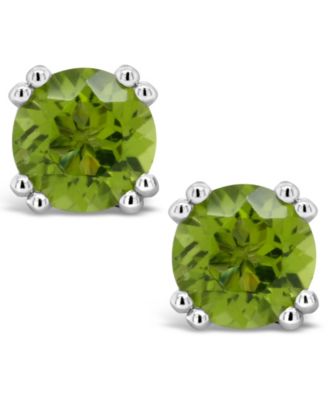 Peridot (2-9/10 ct. t.w.) Stud Earrings in Sterling Silver 