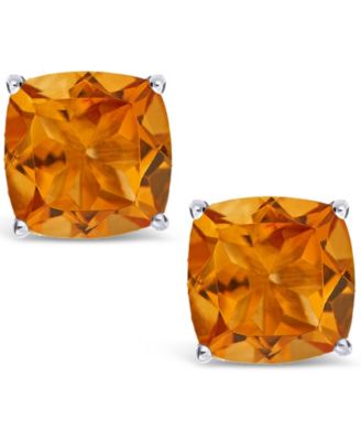 Citrine (2-7/8 ct. t.w.) Stud Earrings in Sterling Silver