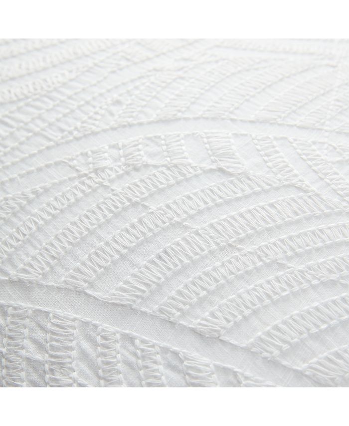 Lauren Ralph Lauren Corrine Leaf Embroidery Decorative Pillow, 15" x 20