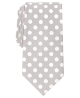 Perry Ellis Tubach Dot Tie - Gray