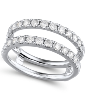 image of Diamond (1 ct. t.w.) Ring Enhancer in 14K White Gold