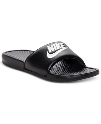 Nike Men's Benassi Just Do It Slide Sandals from Finish Line - Macy's