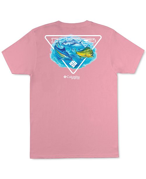 Columbia Sportswear Men S Performance Fishing Gear Multi Fish Graphic T Shirt Reviews T Shirts Men Macy S