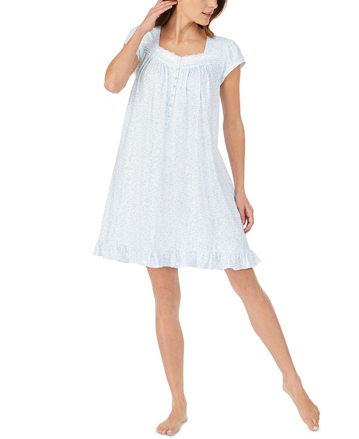 Eileen West Cotton Printed Nightgown Macy's