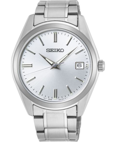 Мужские часы Seiko Essentials Stainless Steel Bracelet Watch 40.2mm