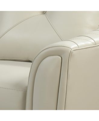 Jaira Tufted Leather Club Chair