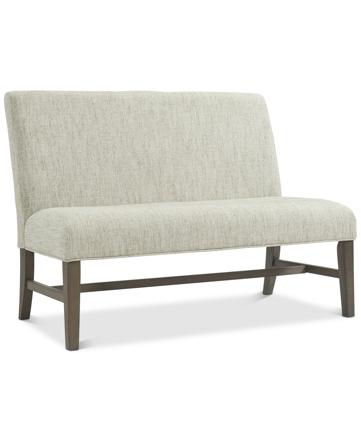 Parker Mocha Upholstered Dining Bench, Created for Macys