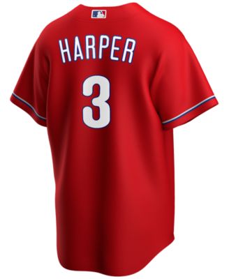 Men s Bryce Harper Philadelphia Phillies Official Player Replica Jersey